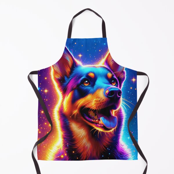 Item preview, Australian Kelpie Abstract Portrait designed and sold by ChaosReigns91.