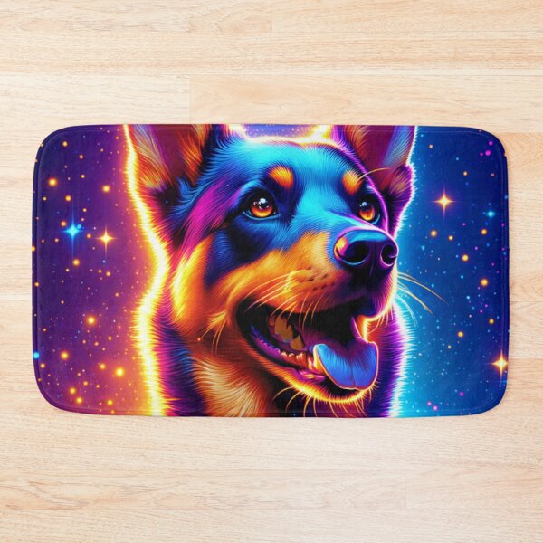 Item preview, Australian Kelpie Abstract Portrait designed and sold by ChaosReigns91.
