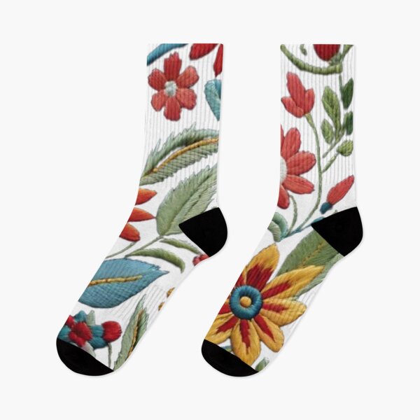 Item preview, embroidery floral pattern designed and sold by optimusprime39.