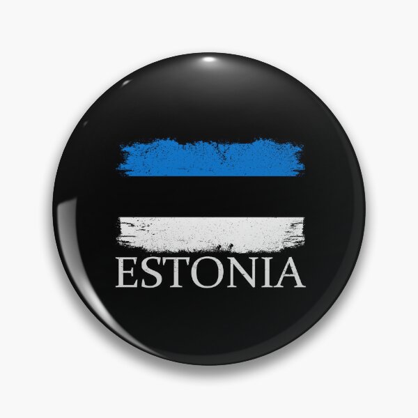 Item preview, Estonia Country Flag Estonia Tourist Estonia Country Team designed and sold by farhanhafeez.