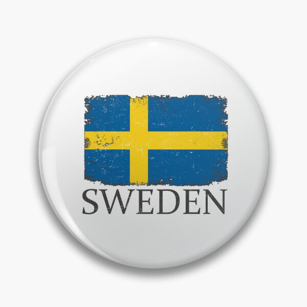 Artikelvorschau, Sweden Country Flag Sweden Tourist Sweden Country Team entworfen und verkauft von farhanhafeez.