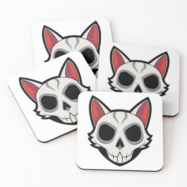 Item preview, skeleton cat head designed and sold by JIMTOPMOY.
