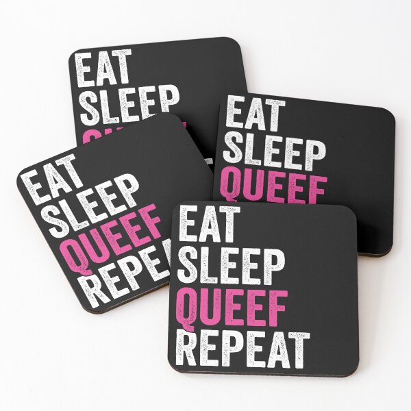 Item preview, Eat Sleep Queef Repeat - Funny Inappropriate Queefing Joke designed and sold by kevzadevinca.