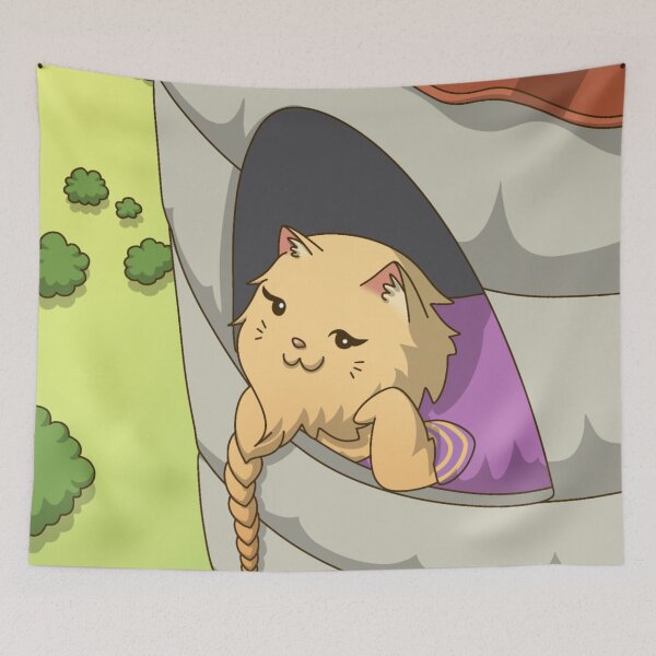 Item preview, Rapunzel as a Cat designed and sold by Kyna Arts.
