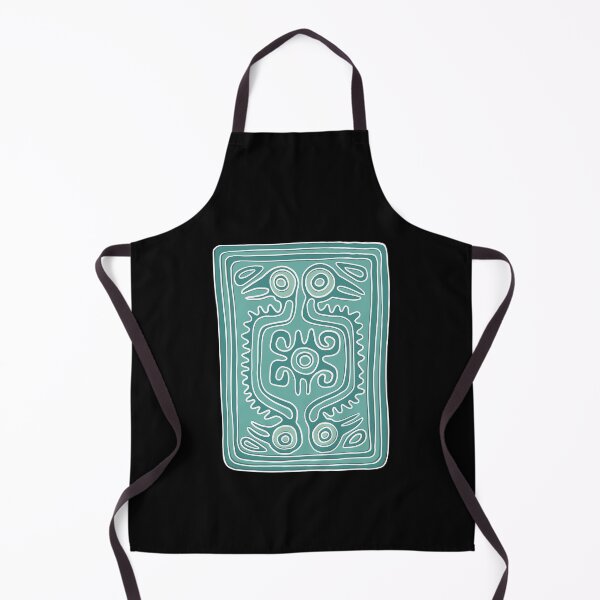 Item preview, Mexican Double headed bird flat stamp in green designed and sold by DaveDanchuk.