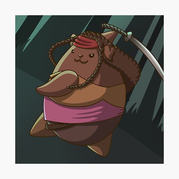 Item preview, Michonne Grimes as a Guinea Pig designed and sold by Kyna Arts.