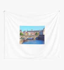 “Beautiful Copenhagen”, Photo / Digital Painting Wall Tapestry