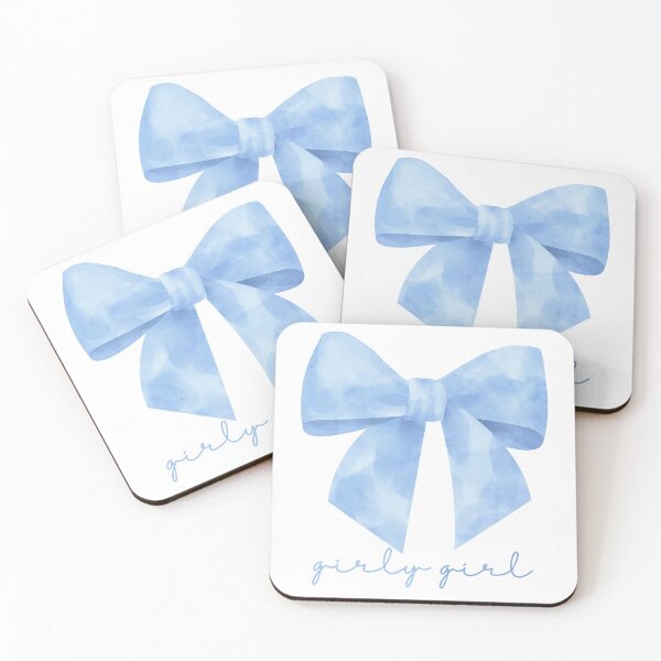 Item preview, Blue Bow Girly Girl  designed and sold by CCKimShop.
