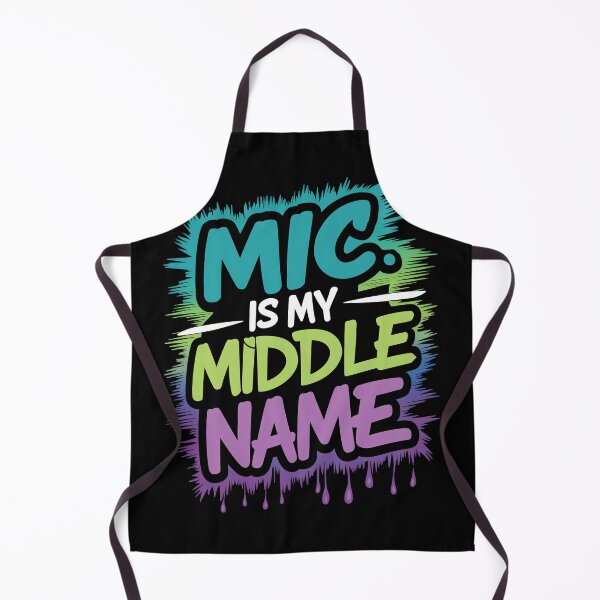 Item preview, Mic is my Middle Name Rap Innovators Hip Hop Trailblazers Design designed and sold by RadDeck.