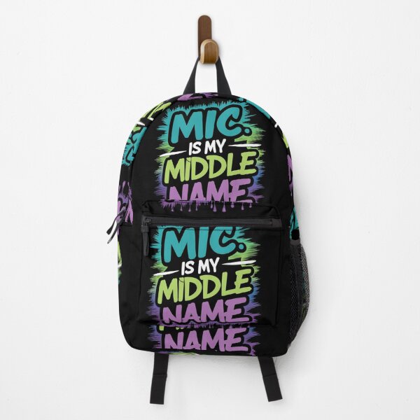 Item preview, Mic is my Middle Name Rap Innovators Hip Hop Trailblazers Design designed and sold by RadDeck.