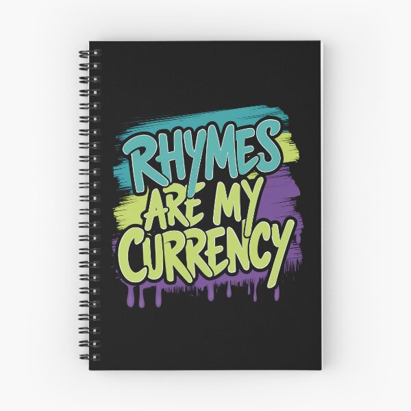 Item preview, Rhymes are my currency Rap Lyricism Masterful Hip Hop Verses Design designed and sold by RadDeck.