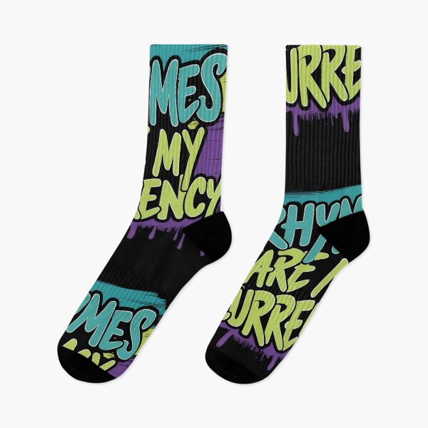 Item preview, Rhymes are my currency Rap Lyricism Masterful Hip Hop Verses Design designed and sold by RadDeck.