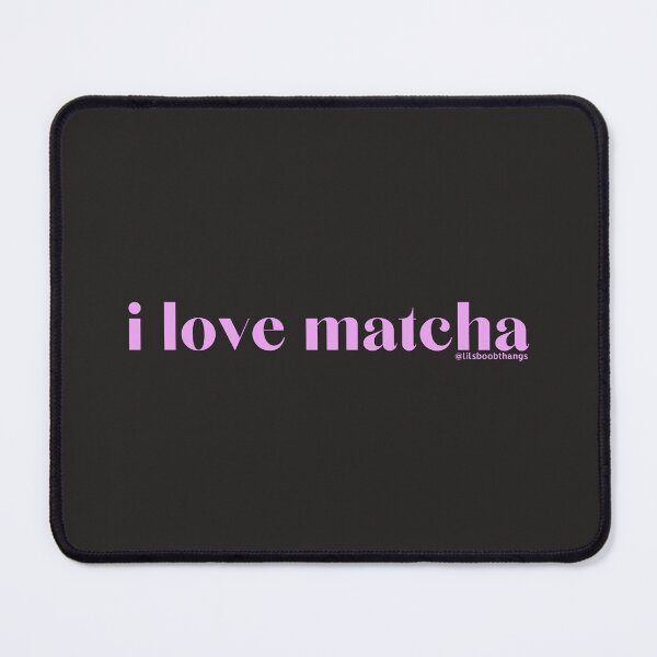 Item preview, I love matcha, v10b, light pink | by @lilsboobthangs designed and sold by lilsboobthangs.