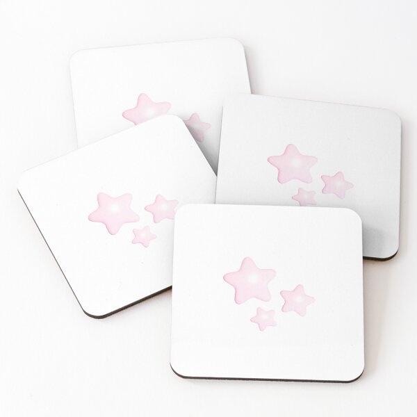 Item preview, pink stars designed and sold by menheraaudino.
