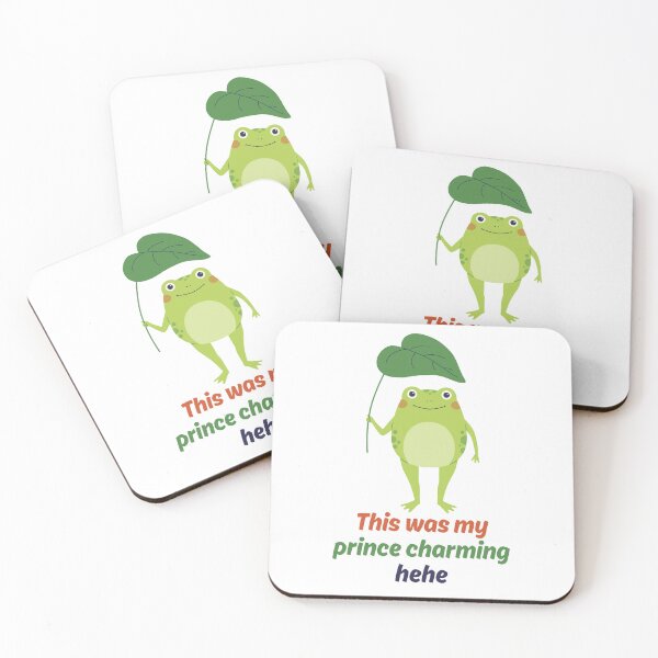 Item preview, Funny Prince Charming Frog Quote  designed and sold by CCKimShop.