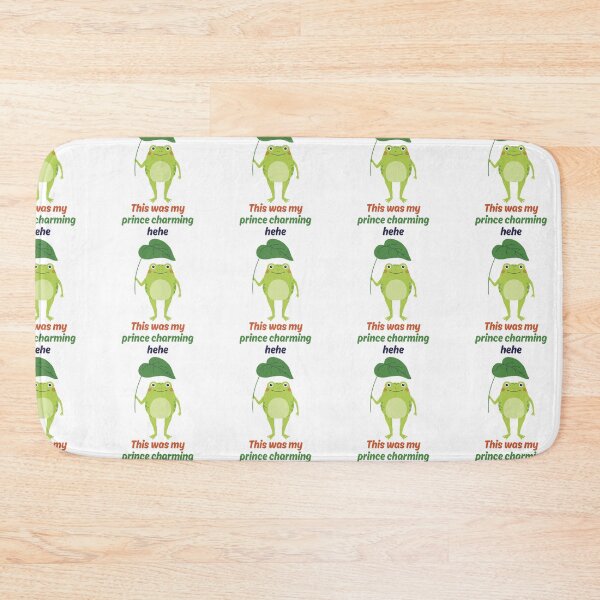 Item preview, Funny Prince Charming Frog Quote  designed and sold by CCKimShop.