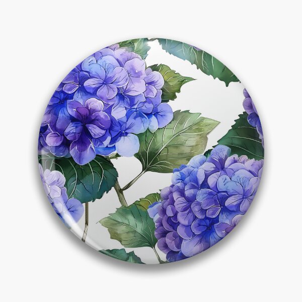 Item preview, Watercolor Hydrangea designed and sold by Vikycialp.