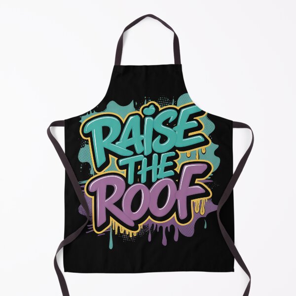 Item preview, Raise The Roof Graffiti Hip Hop Urban Art Design designed and sold by RadDeck.