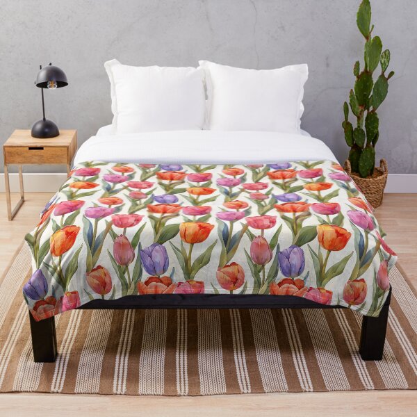 Item preview, Watercolor Tulips designed and sold by Vikycialp.