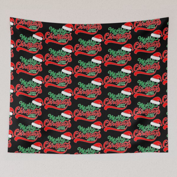 Item preview, MERRY CHRISTMAS & HAPPY NEW YEAR - BLACK designed and sold by Marlon Oseguera.