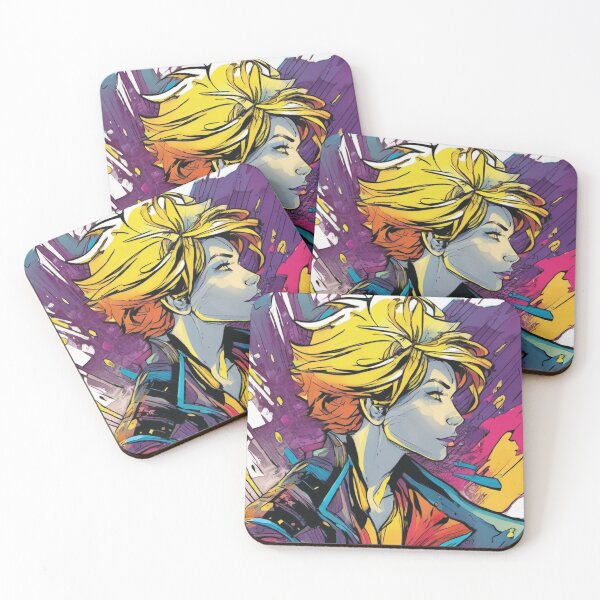Item preview, Chromatic Burst: The Vibrant Heroine designed and sold by ComicBuzz 2024.