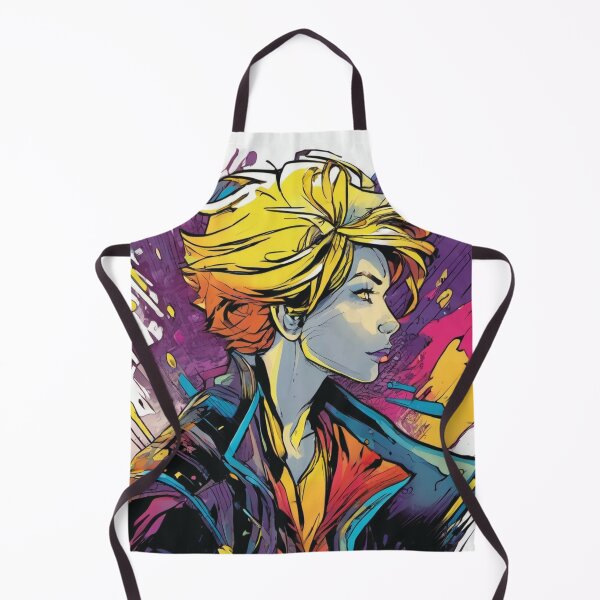 Item preview, Chromatic Burst: The Vibrant Heroine designed and sold by ComicBuzz 2024.