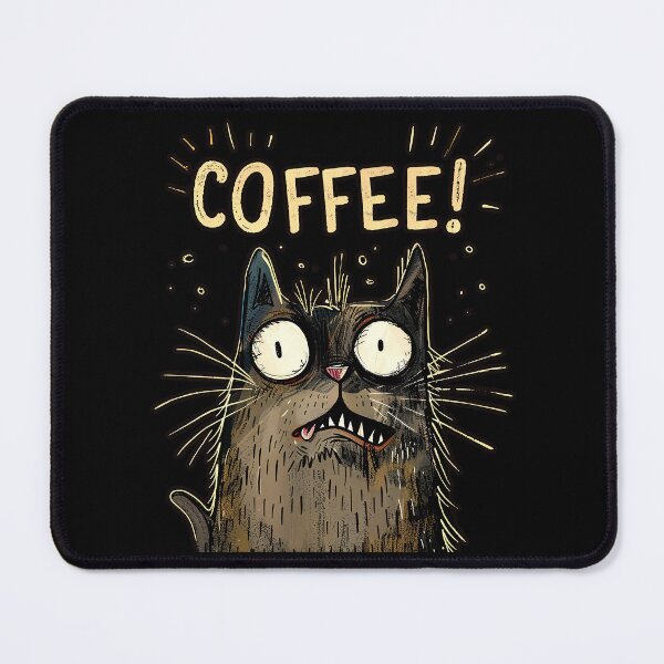 Item preview, Coffee cat designed and sold by Nufauna.