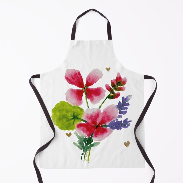 Item preview, Posy Flowers Floral Watercolor Painting designed and sold by Jaana Day.