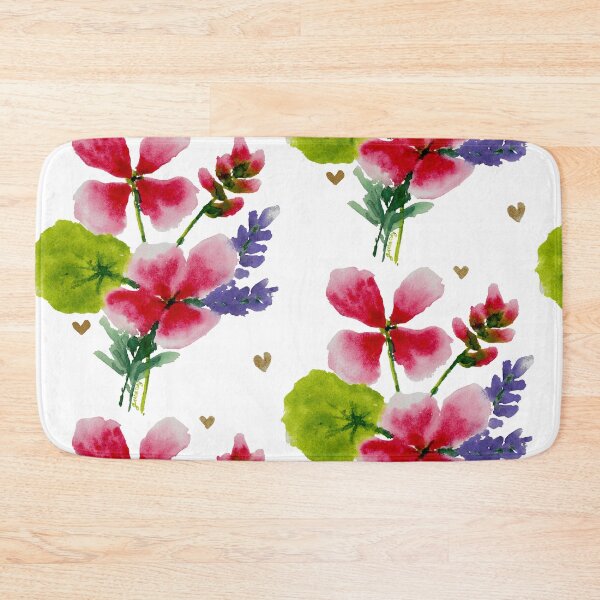 Item preview, Posy Flowers Floral Watercolor Painting designed and sold by Jaana Day.