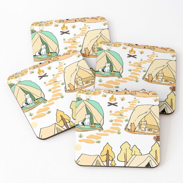 Item preview, The cats have camping together  designed and sold by siswhichsis.