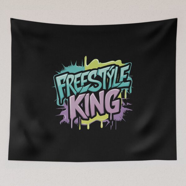 Item preview, Freestyle King Rap Innovators Trailblazers Design designed and sold by RadDeck.