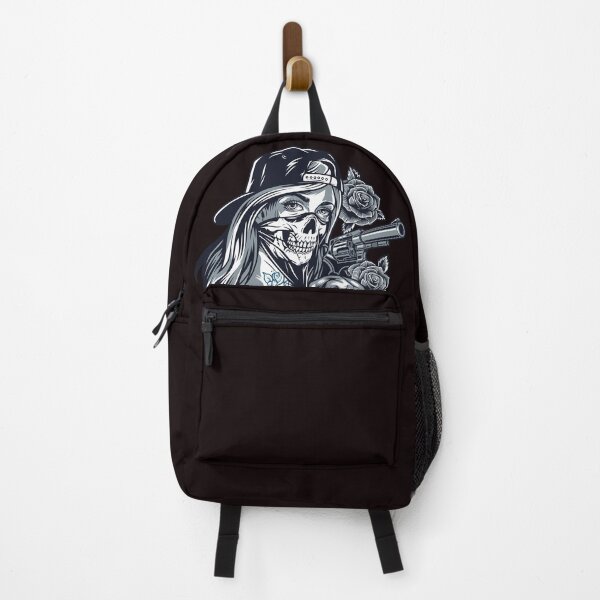 Item preview, A female skull wearing a baseball cap designed and sold by kiloorartclub.
