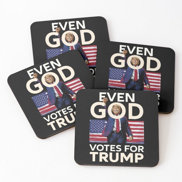 Item preview, God Votes For Trump, Donald Trump For President USA Election Trump For President Campaign T-Shirt designed and sold by Witty Shirts.