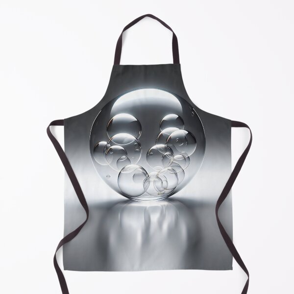 Aperçu de l'œuvre Sphère de Bulles de Cristal - Élégance Minimaliste créée et vendue par CitrineLinker.