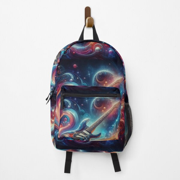 Item preview, Spectacular Colorful Guitar Pattern  designed and sold by DigiDreamyArt.