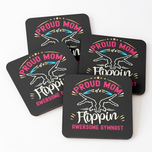 Item preview, Proud Mom Of A Flippin Awesome Gymnast Gymnastics designed and sold by Dressed For  Duty.