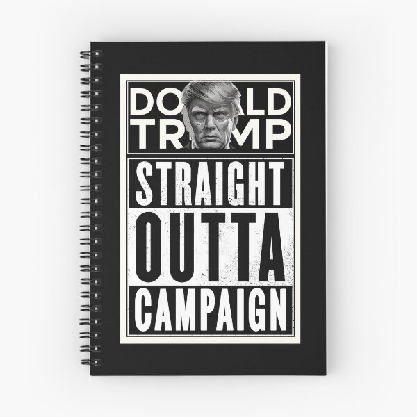 Item preview, Straight Outta Campaign Trump For President USA Election Trump For President Campaign T-Shirt designed and sold by Witty Shirts.