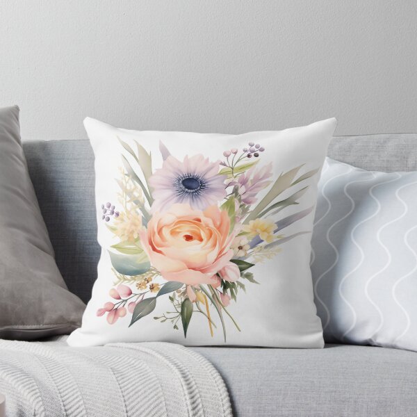 Item preview, Watercolor Floral Composition With Anemone designed and sold by New-School-Wave.