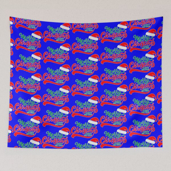 Item preview, MERRY CHRISTMAS & HAPPY NEW YEAR - #0000FF designed and sold by Marlon Oseguera.