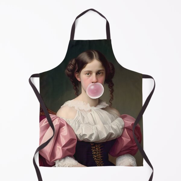 Item preview, Victorian lady with gum designed and sold by TrendyArtInk.
