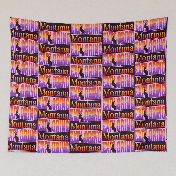 Item preview, ExploringMontana Visitors Channel Logo TM designed and sold by PolarBearBuds.