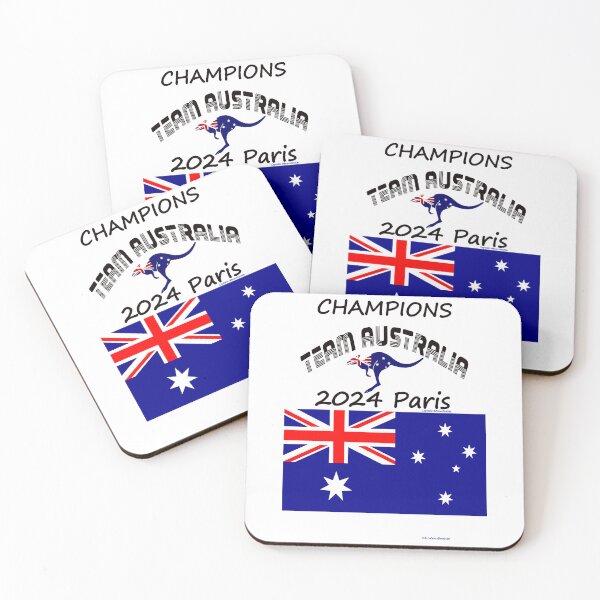 Artikelvorschau, Champions Australia 2024 in Paris für Games of Olymp entworfen und verkauft von cabevo.