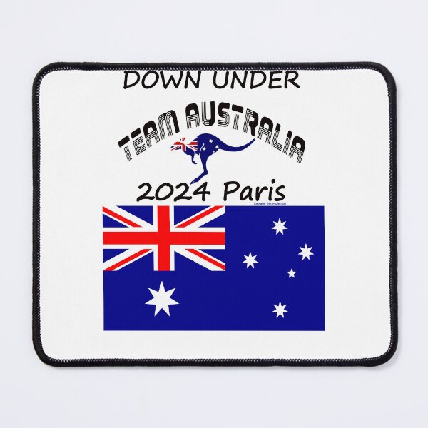 Artikelvorschau, Down Under Australia 2024 in Paris für Games of Olymp entworfen und verkauft von cabevo.
