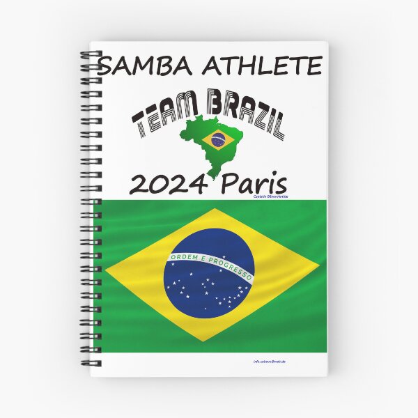 Item preview, Samba Athlete Brazil 2024 in Paris for Games of Olymp designed and sold by cabevo.
