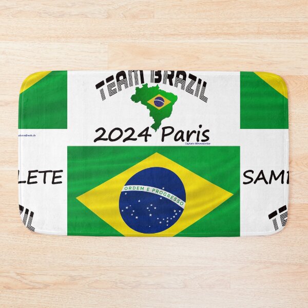 Artikelvorschau, Samba Athlete Brazil 2024 in Paris für Games of Olymp entworfen und verkauft von cabevo.