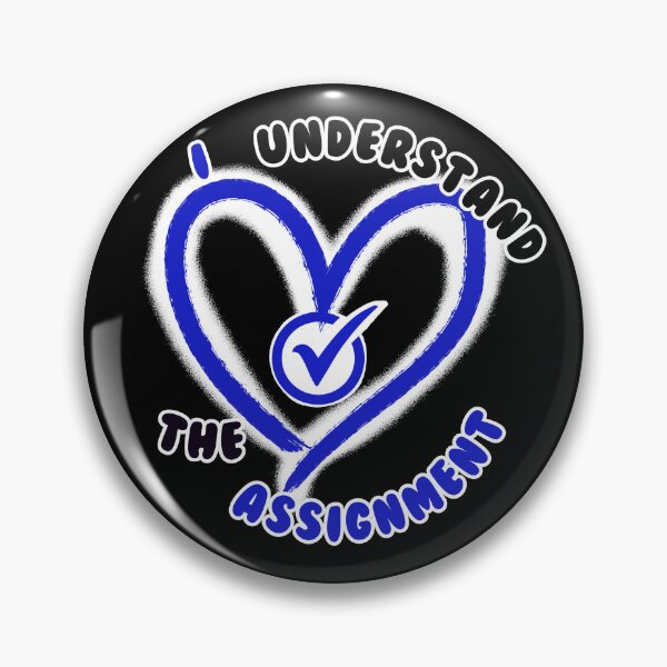 Item preview, I Understand the Assignment - Vote Blue designed and sold by Kristi Brooks.