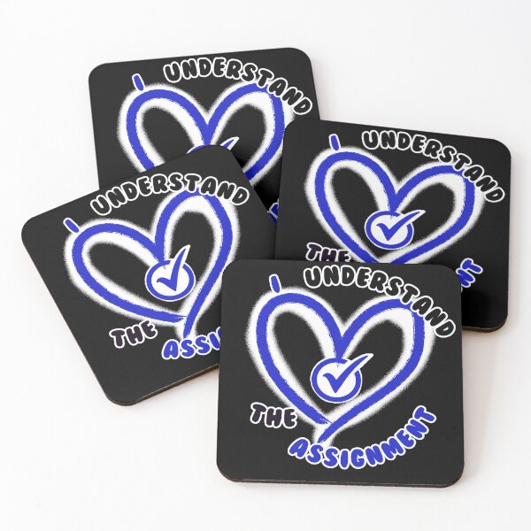 Item preview, I Understand the Assignment - Vote Blue designed and sold by Kristi Brooks.