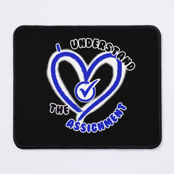 Item preview, I Understand the Assignment - Vote Blue designed and sold by Kristi Brooks.