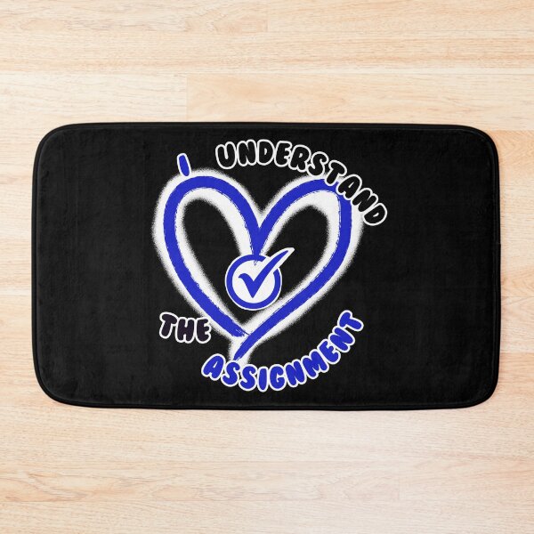 Item preview, I Understand the Assignment - Vote Blue designed and sold by Kristi Brooks.