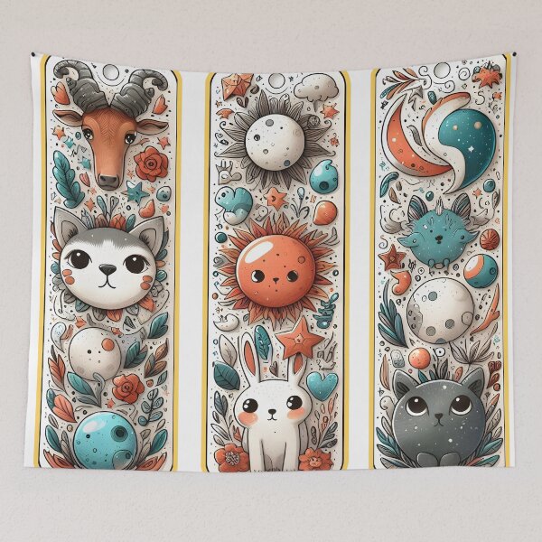 Item preview, cute animal world designed and sold by aliraweb.